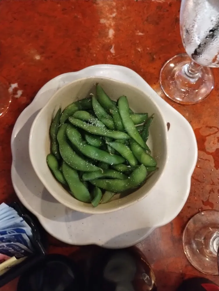 Spicy Garlic Edamane